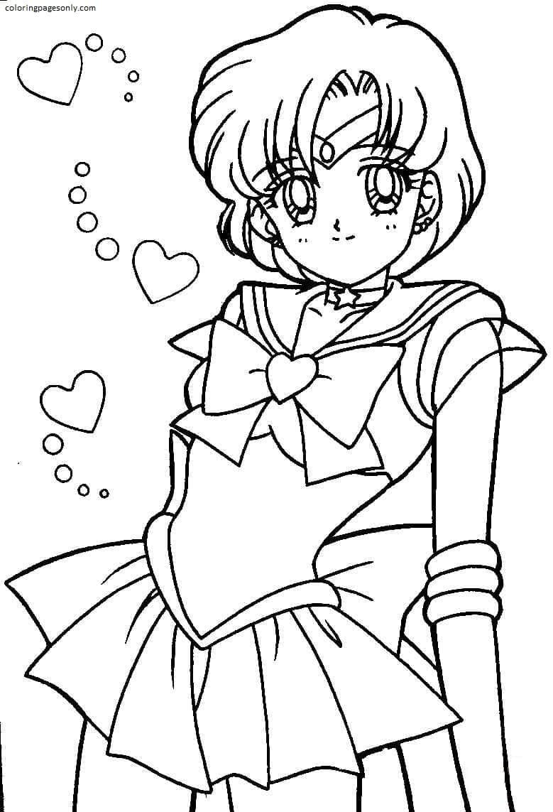 Sailor Moon para colorear