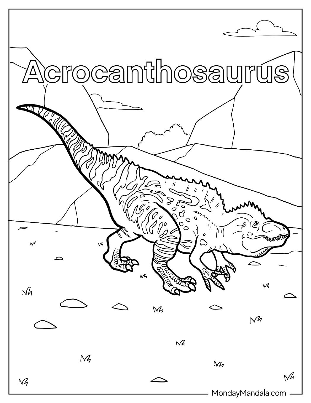 Dinosaurios para colorear