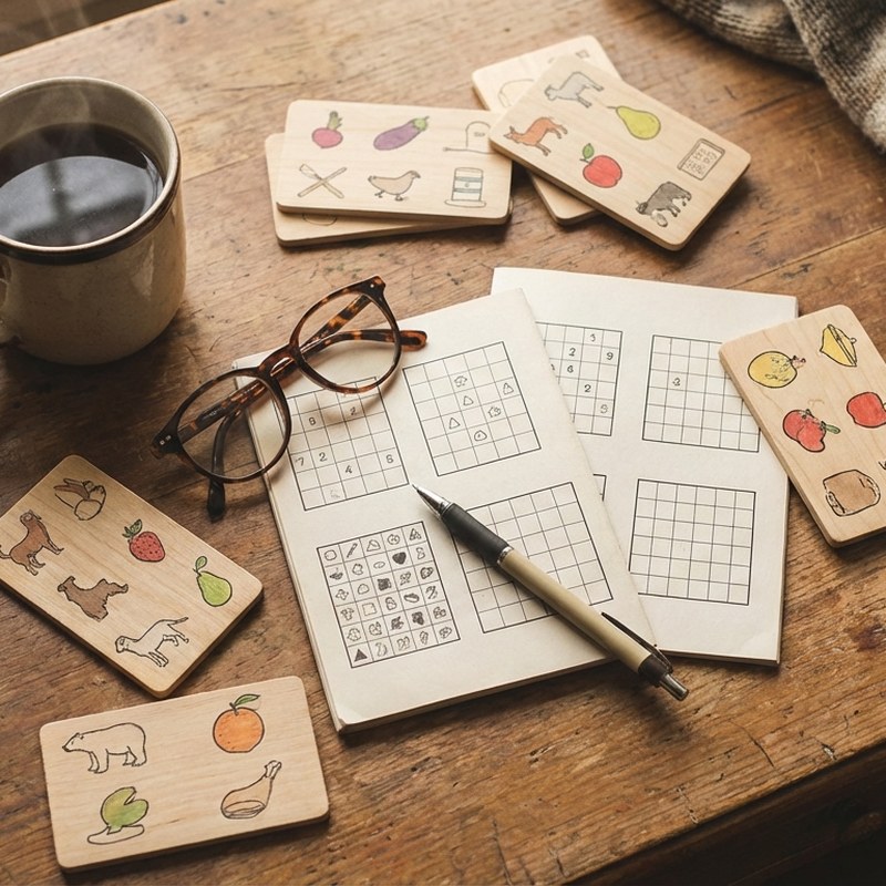 Kit Estimulación Cognitiva para Adultos Mayores