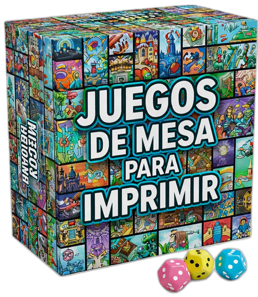 Juegos de mesa para imprimir — Pack Ludica