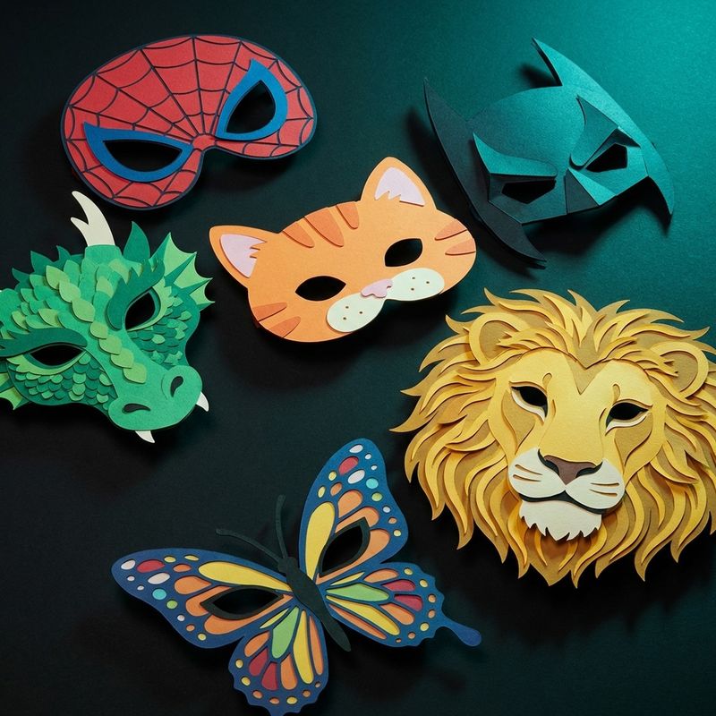Máscaras para imprimir — Pack Ludica