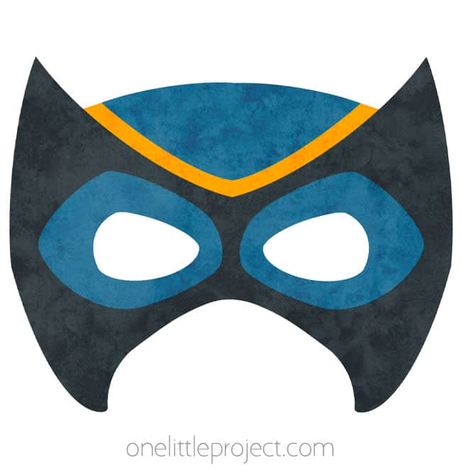 Máscaras de superhéroes color